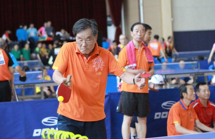 2012년 전국어르신생활체육대회 탁구경기 1